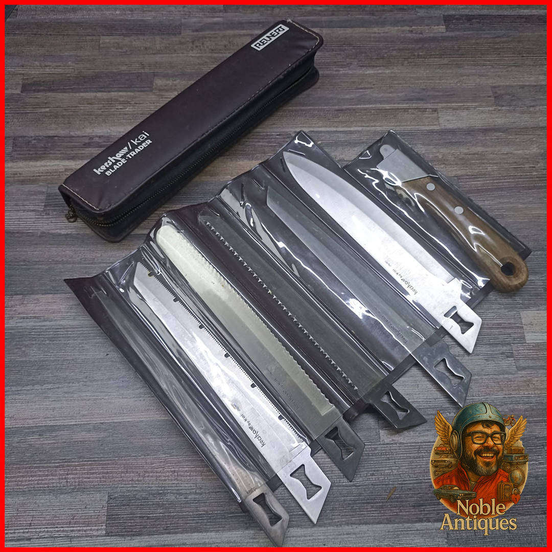 KERSHAW KAI Complete Japanese Blade Trader Chefs Knife Set
