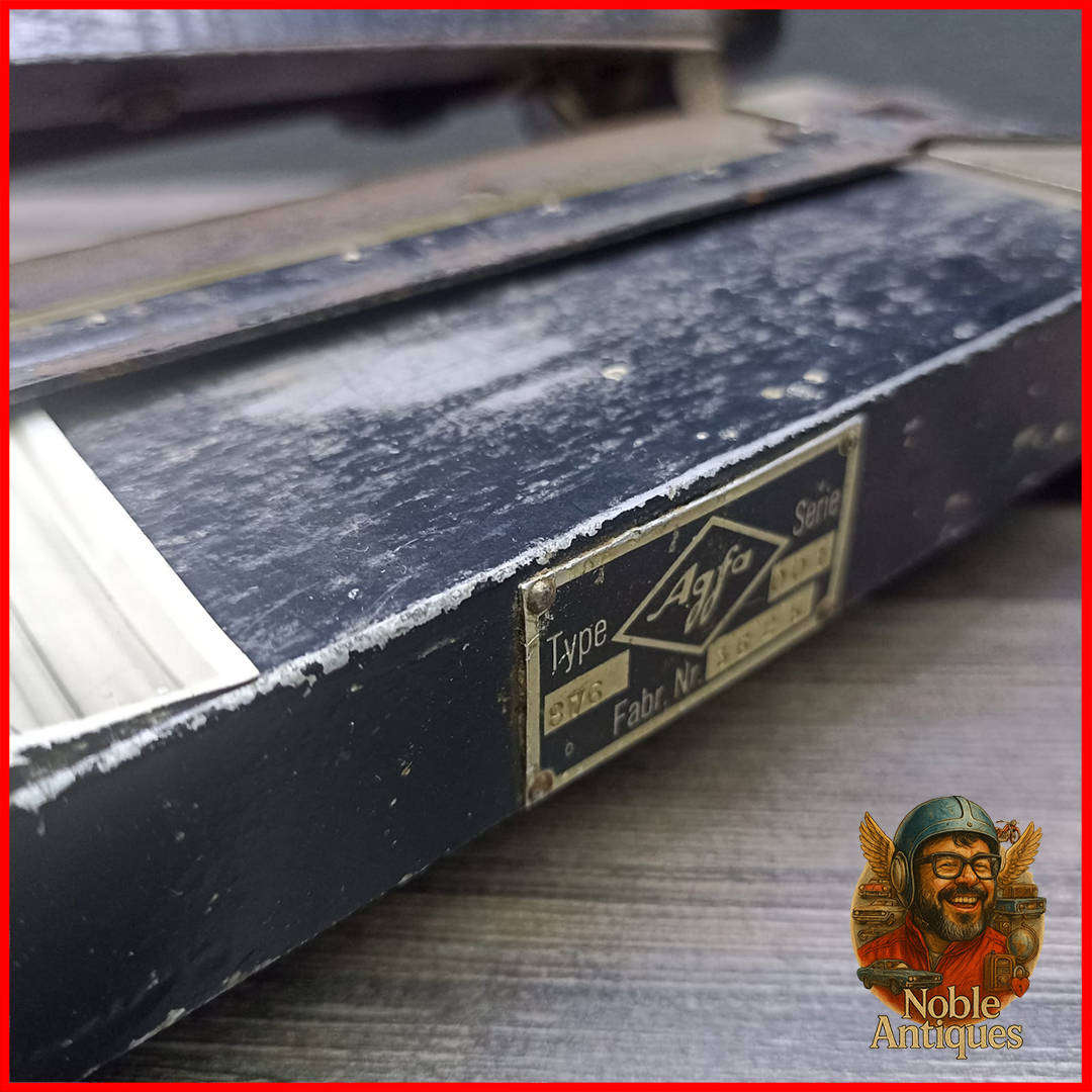 Antique Cast Metal AGFA Photo Slicer