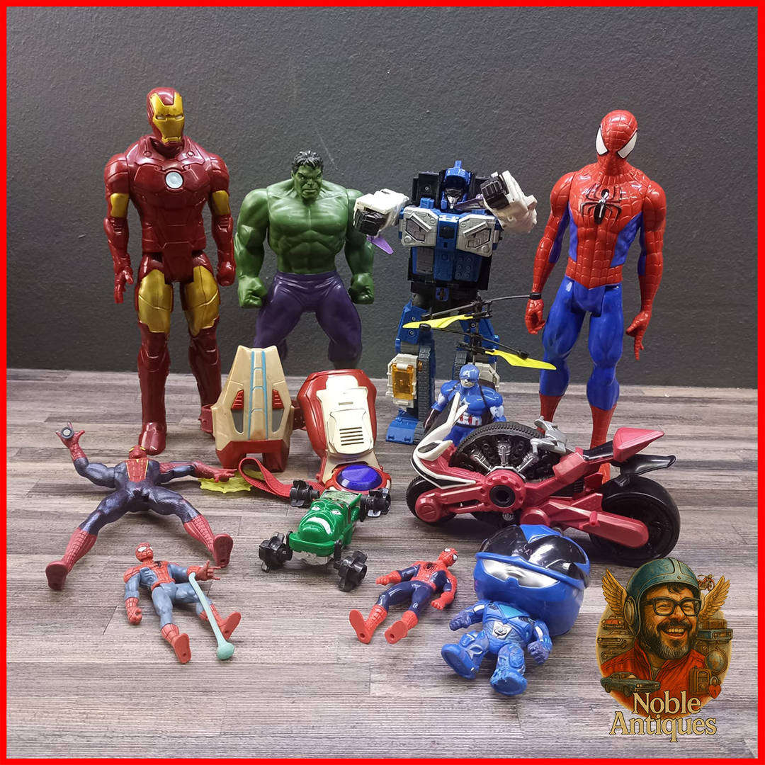 Large Super Hero Figurine Collection