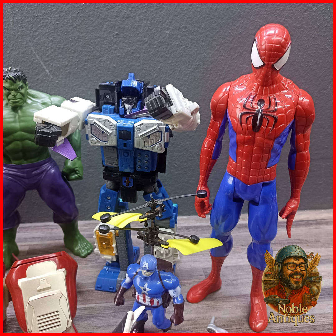 Large Super Hero Figurine Collection