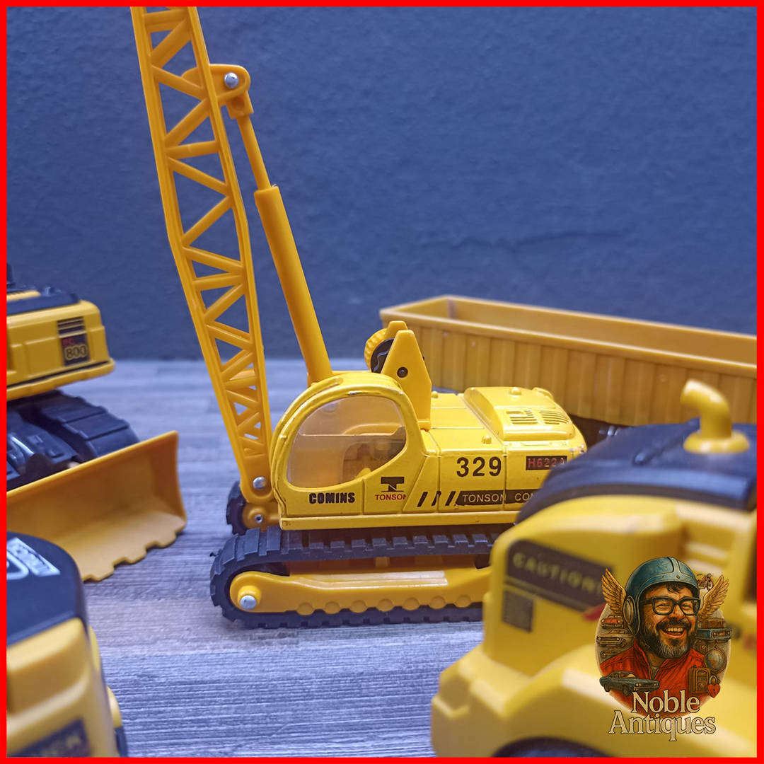 Large Construction Toy Vehicle Collection