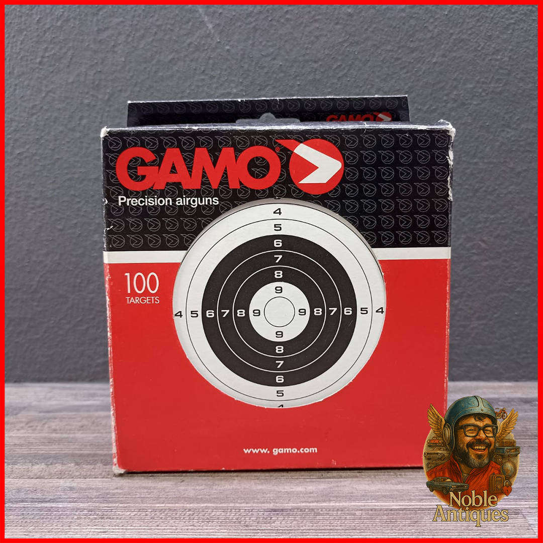 Gamo Paper Bullseye Targets 100 Pack