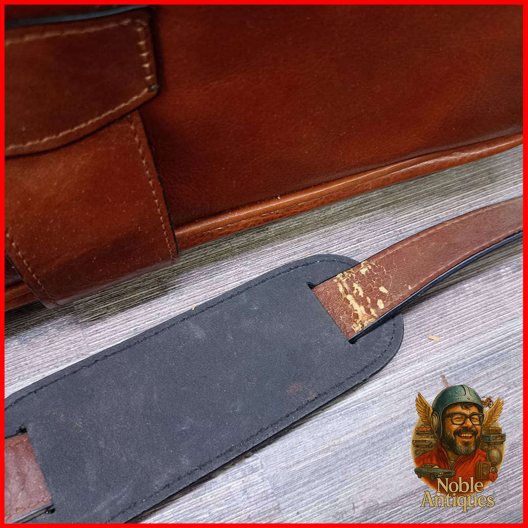 Original Largess Brown Leather Upper Shoulder Bag