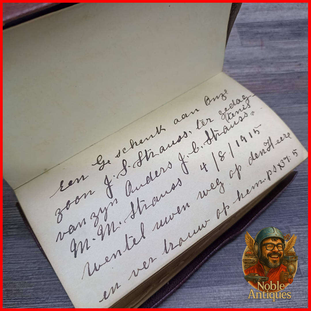 1904 Leather Bound PSALMEN GEZANGEN