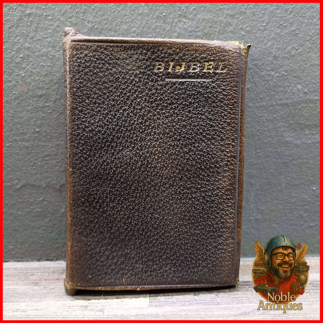 Leather Bound Dutch Bible, published in 1903
