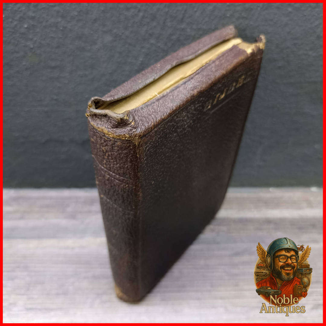 Leather Bound Dutch Bible, published in 1903