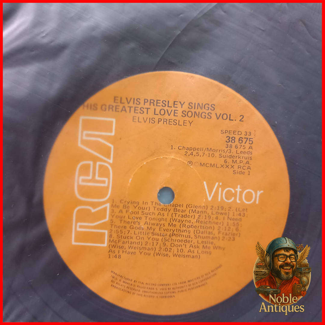 Elvis Sings His 20 Greatest Love Songs Vol. 2 by Elvis Presley VG+