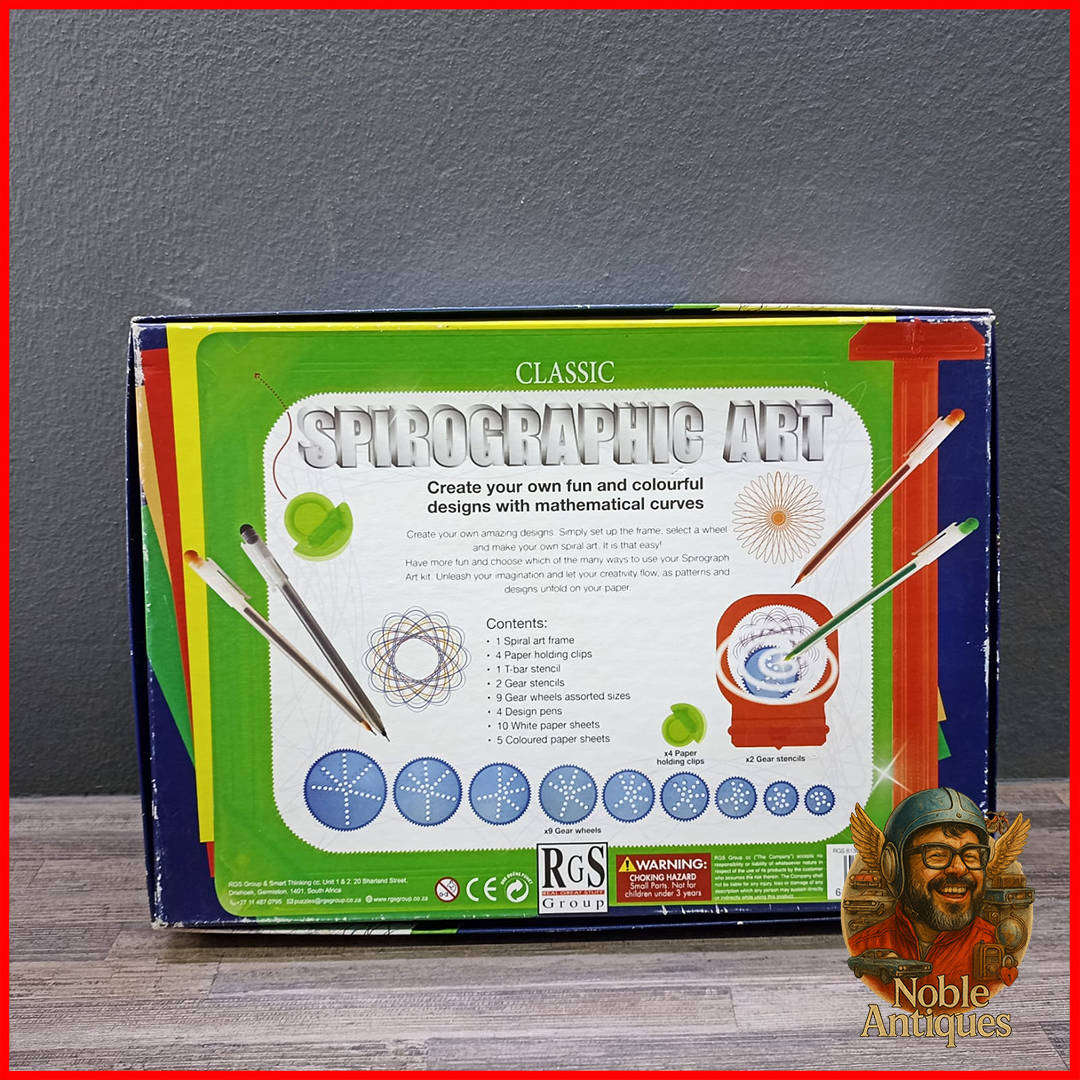 Boxed  Classic Spirographic Art Set by RGS Group