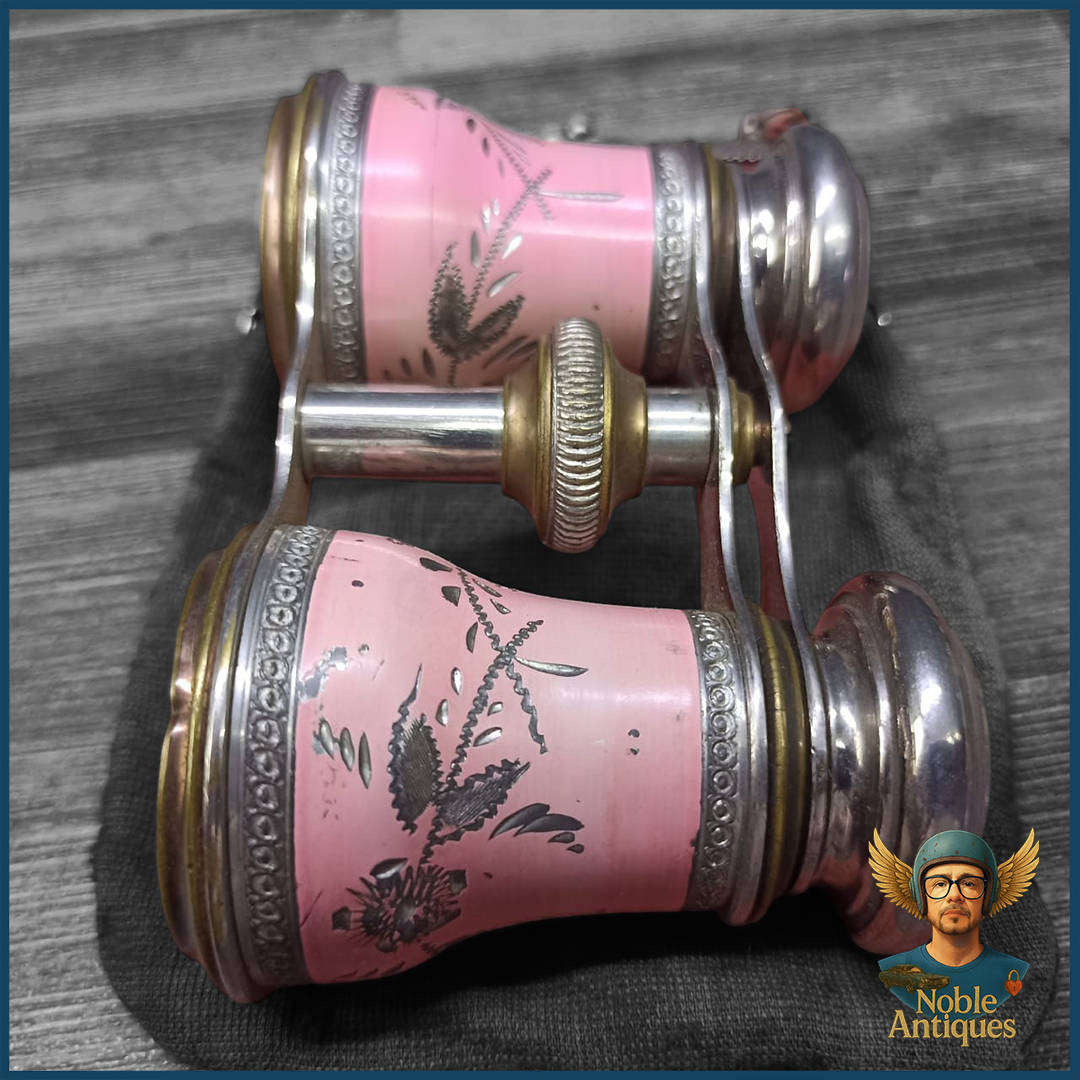 Antique Opera Glasses, Also Known As Theater Binoculars Or Galilean Binoculars