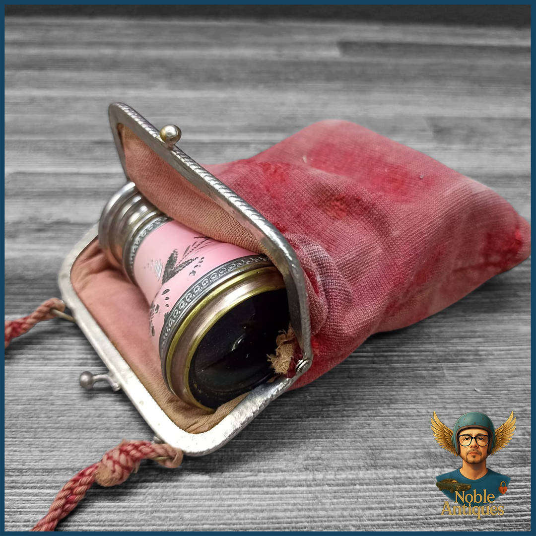 Antique Opera Glasses, Also Known As Theater Binoculars Or Galilean Binoculars