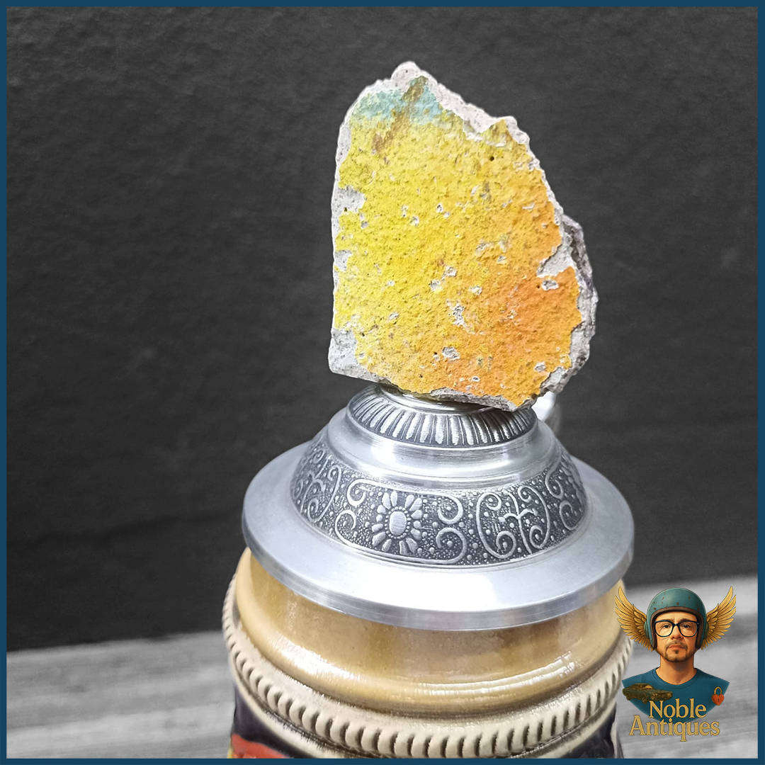 Zoeller & Born German Beer Stein featuring Berlin landmarks and Berlin Wall Piece