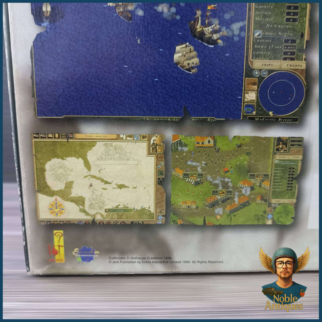 Vintage Big Box PC game Cutthroats: Terror on the High Seas