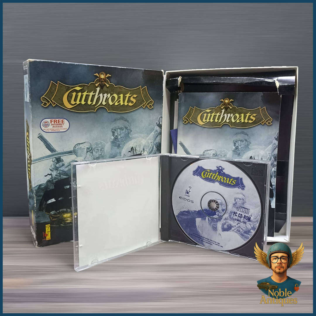 Vintage Big Box PC game Cutthroats: Terror on the High Seas