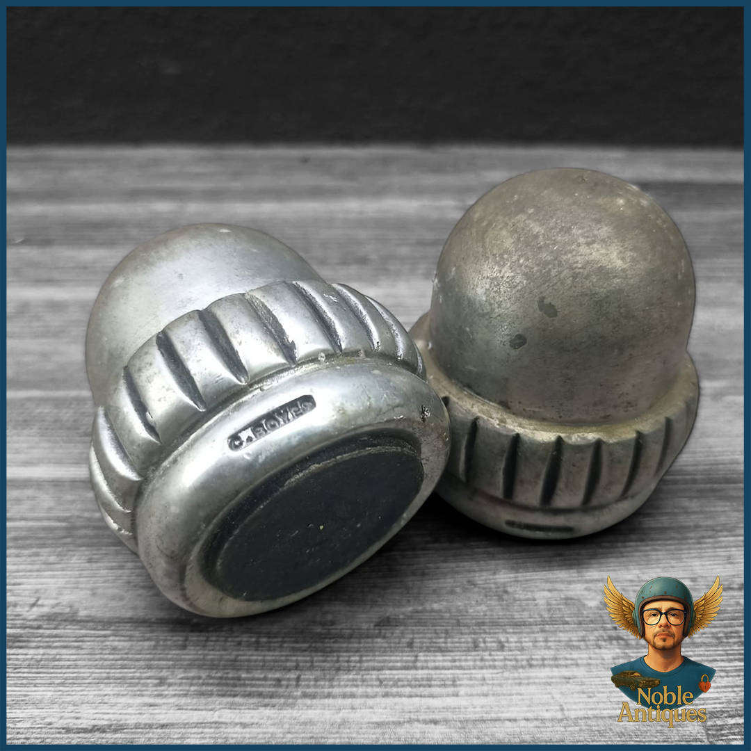 Carrol Boyes Pewter Acorn Salt & Pepper Shakers