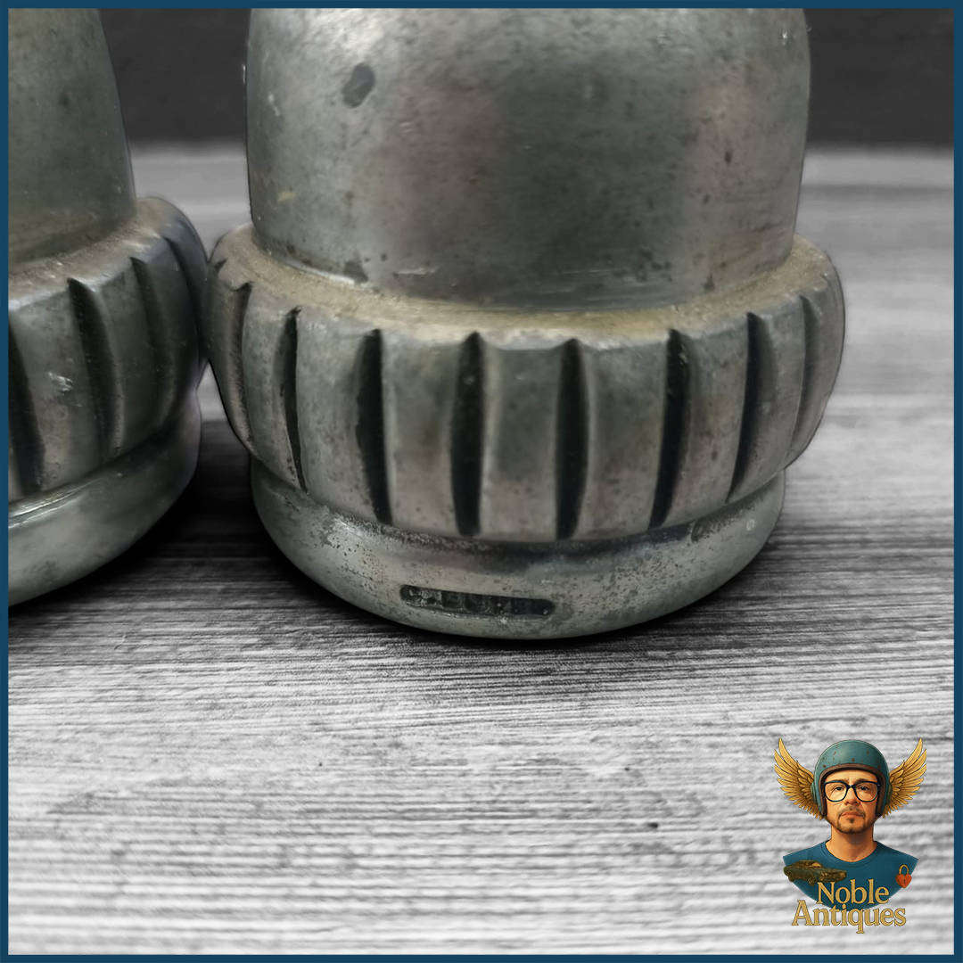 Carrol Boyes Pewter Acorn Salt & Pepper Shakers