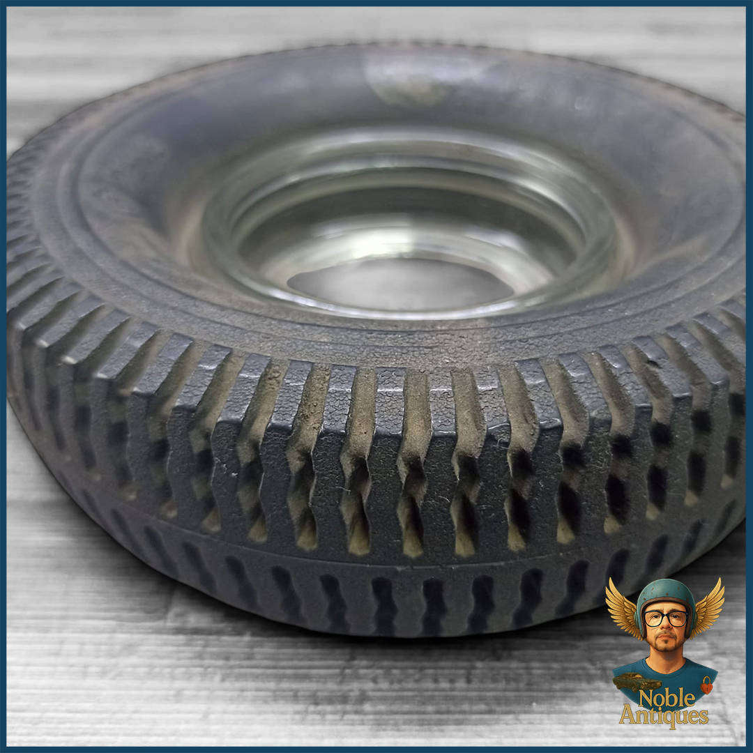 Vintage Firestone Tire-shaped Advertising Ashtray