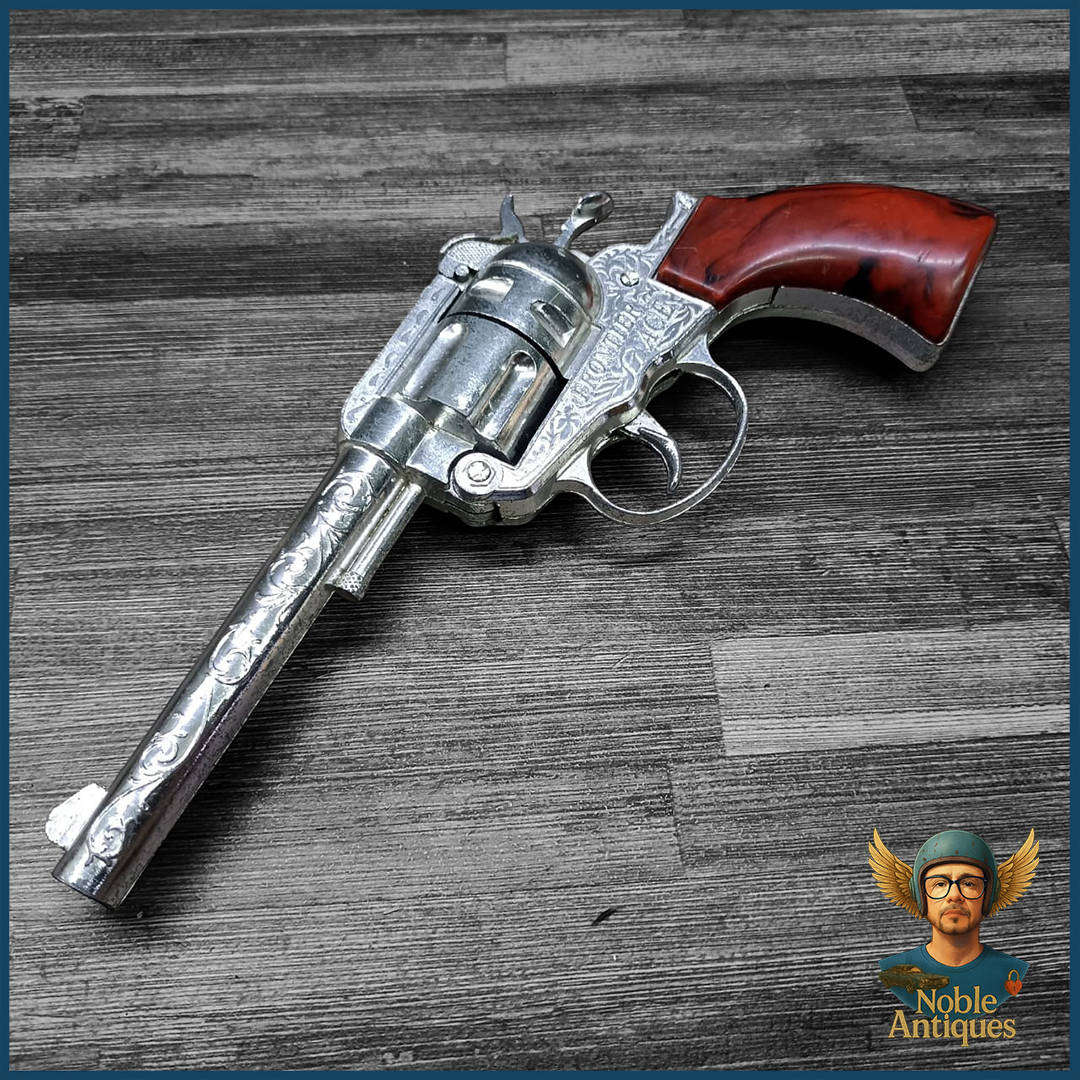 Vintage Die Cast Metal Toy Cap Gun Made in England