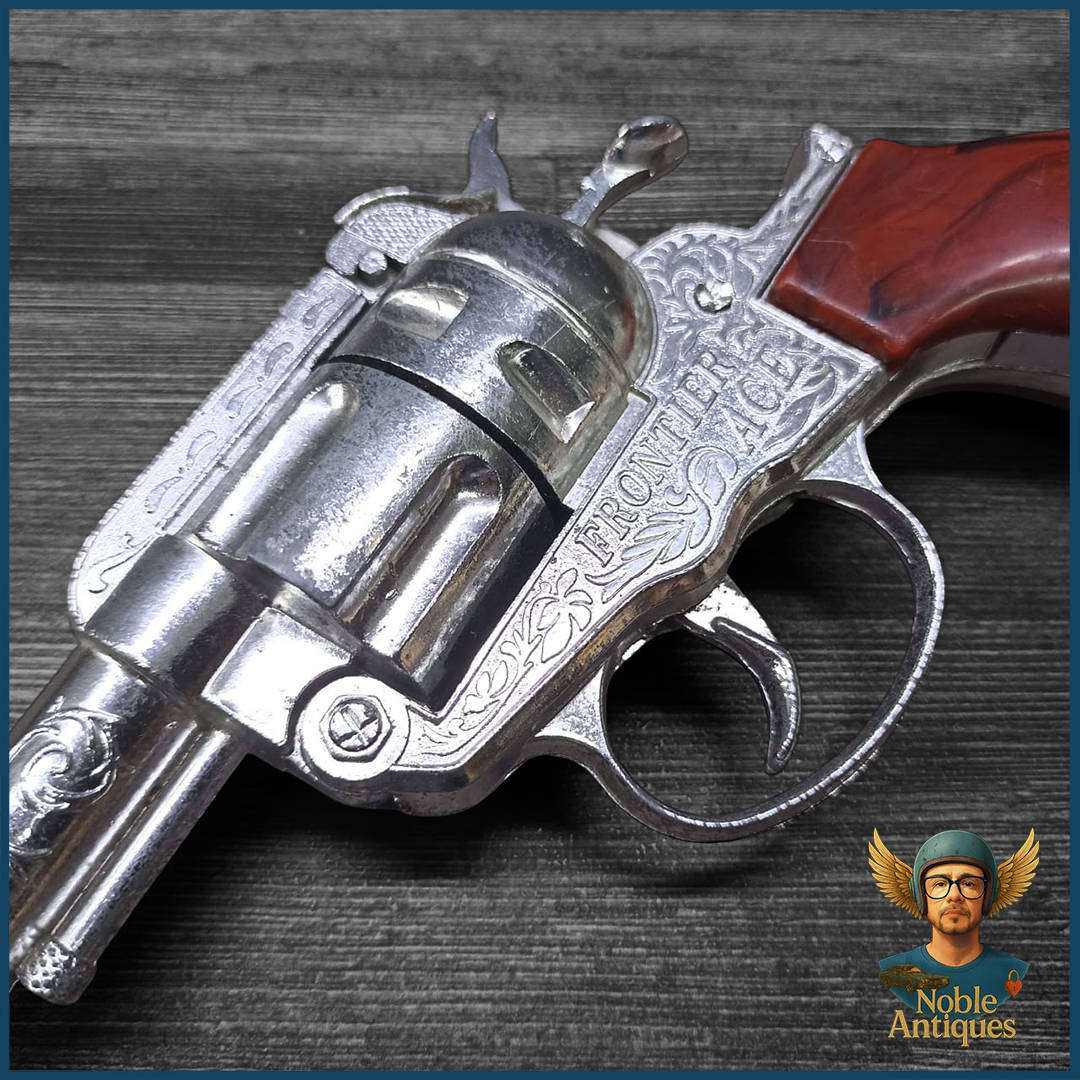 Vintage Die Cast Metal Toy Cap Gun Made in England