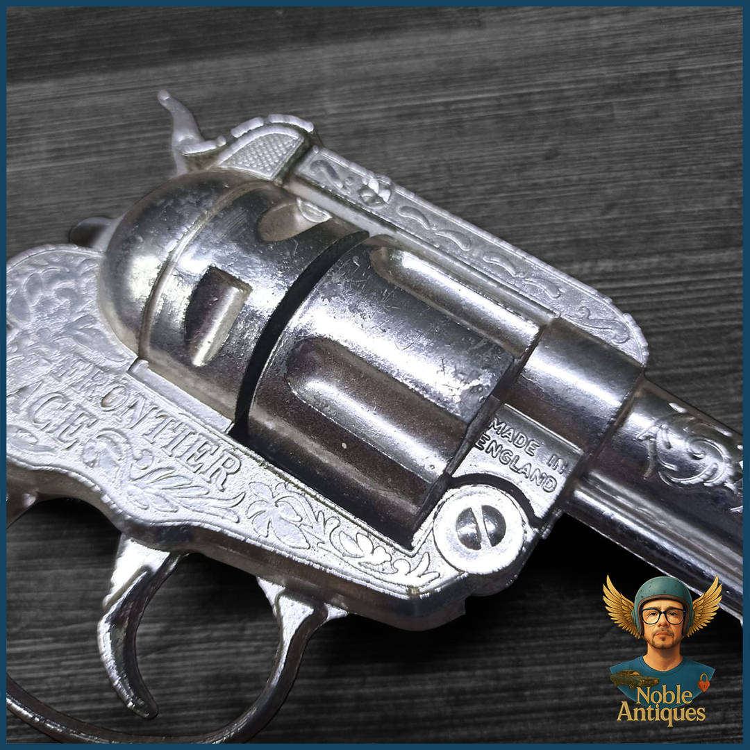 Vintage Die Cast Metal Toy Cap Gun Made in England