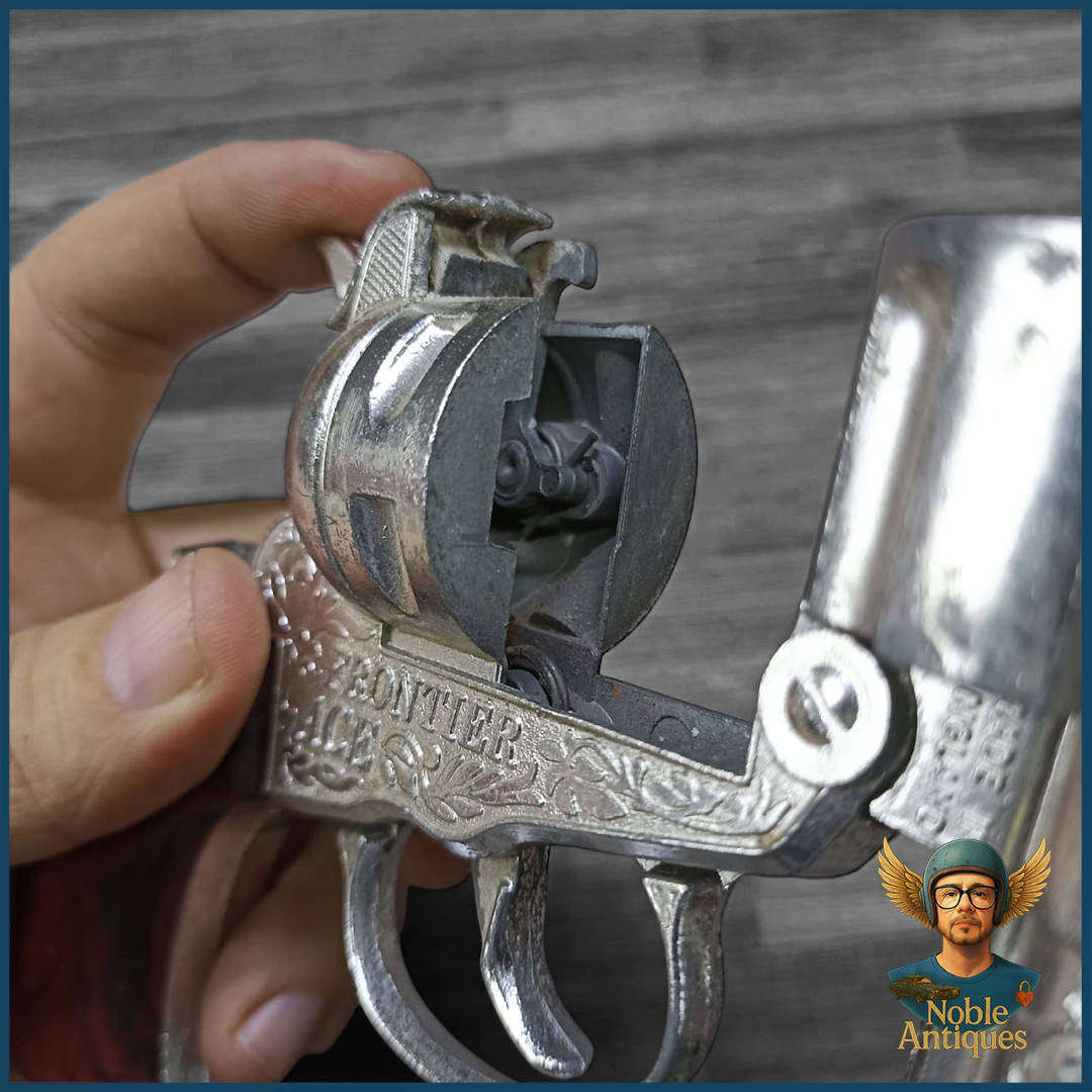 Vintage Die Cast Metal Toy Cap Gun Made in England