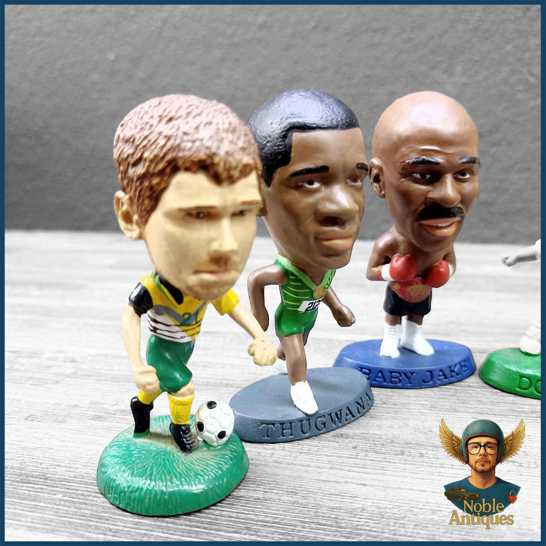 Vintage South African Shell Headliners Figurine Collection