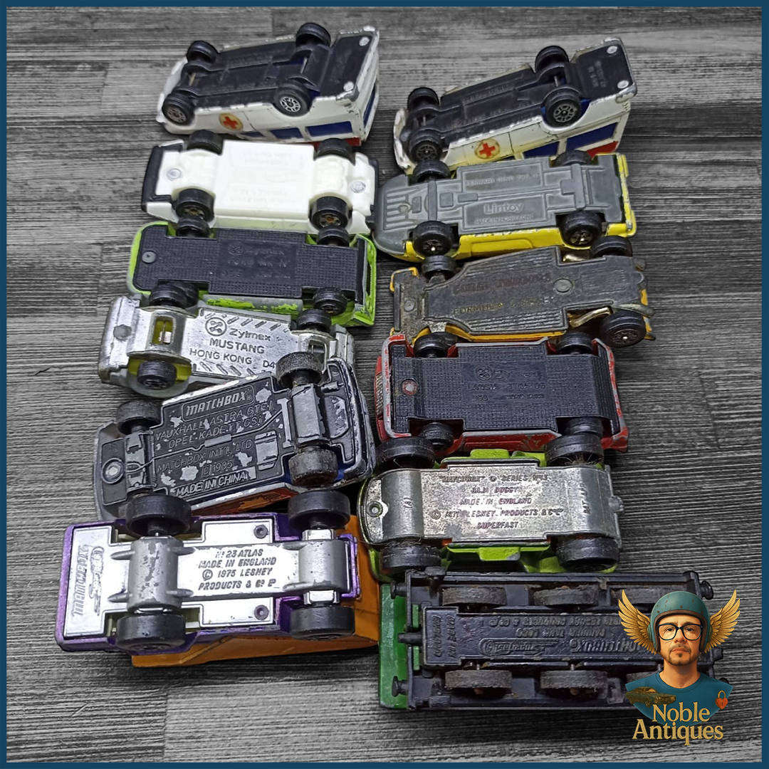 Vintage Die Cast Scale 1:64 Car Collection