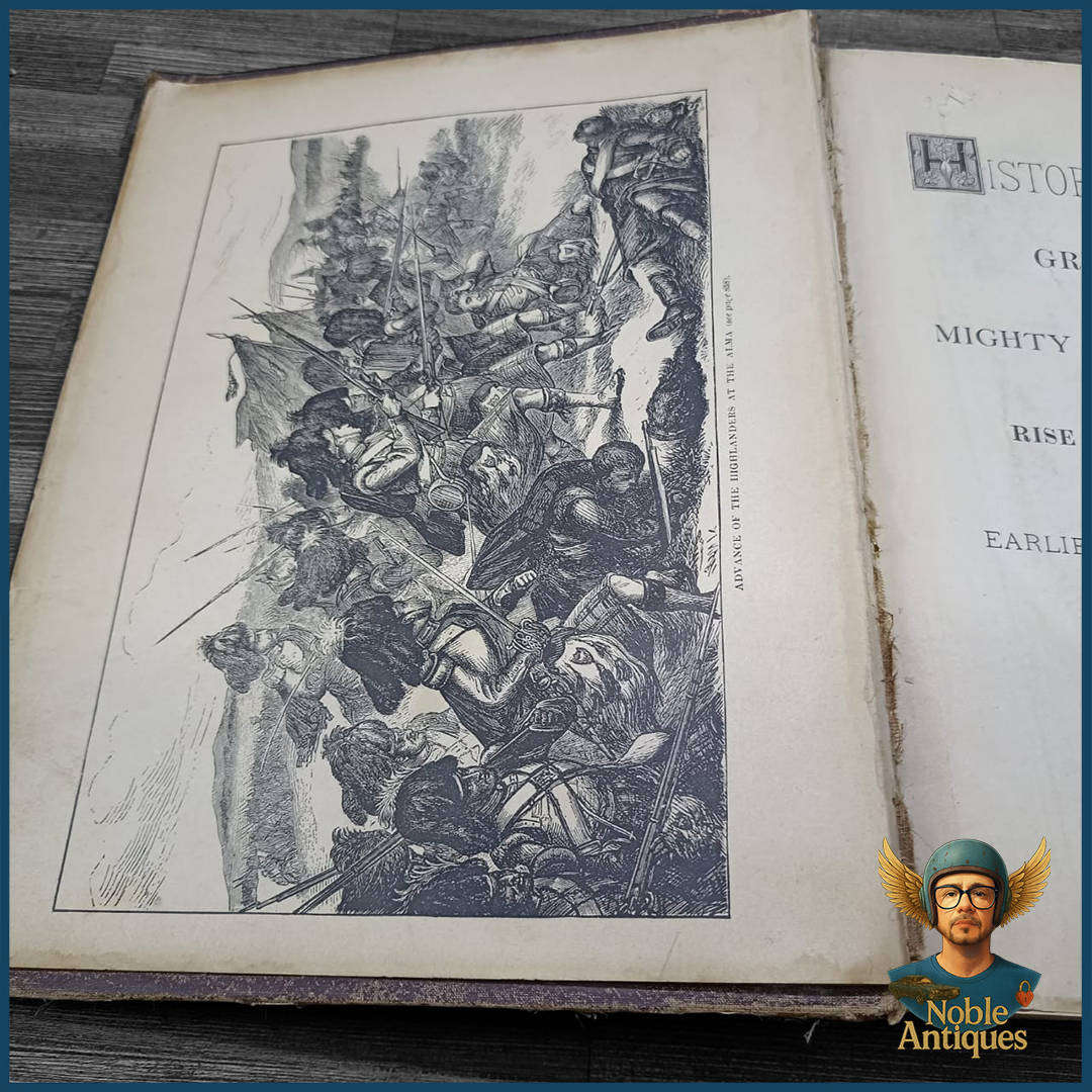 1887 A History of the World with All Its Great Sensations Vol II