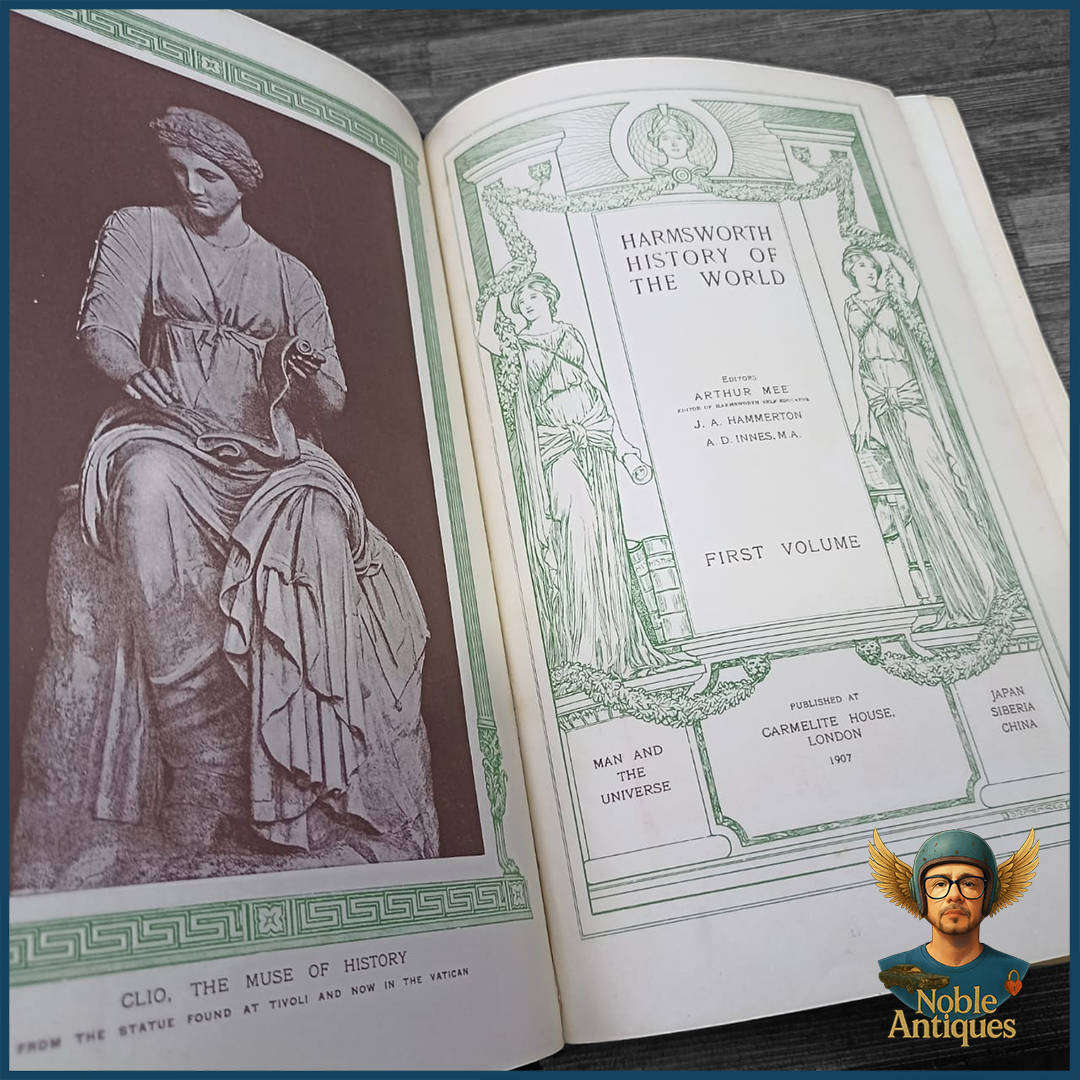 1907 Harmsworth History Of The World Volume One