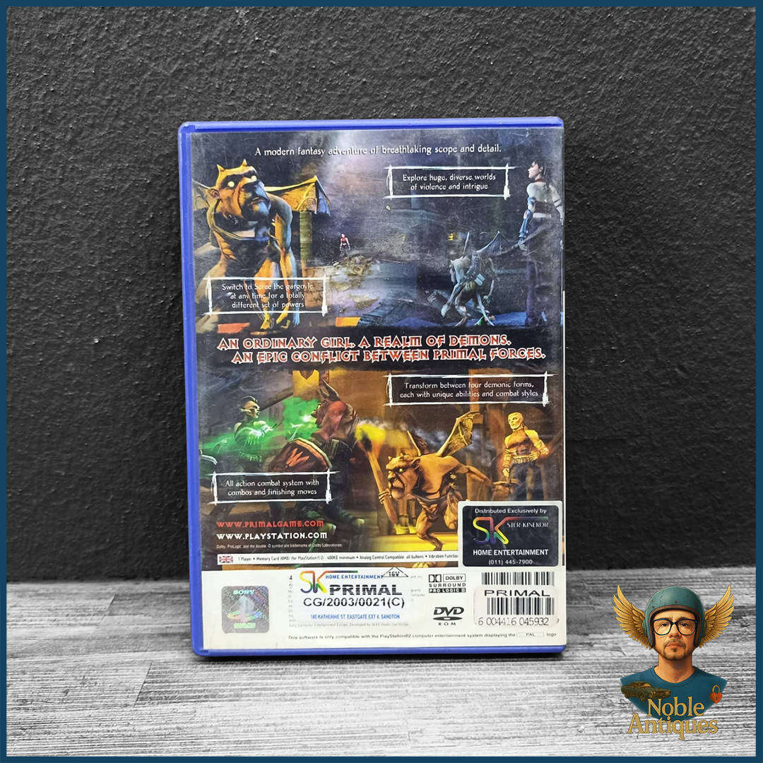 PS2 Primal Playstation 2