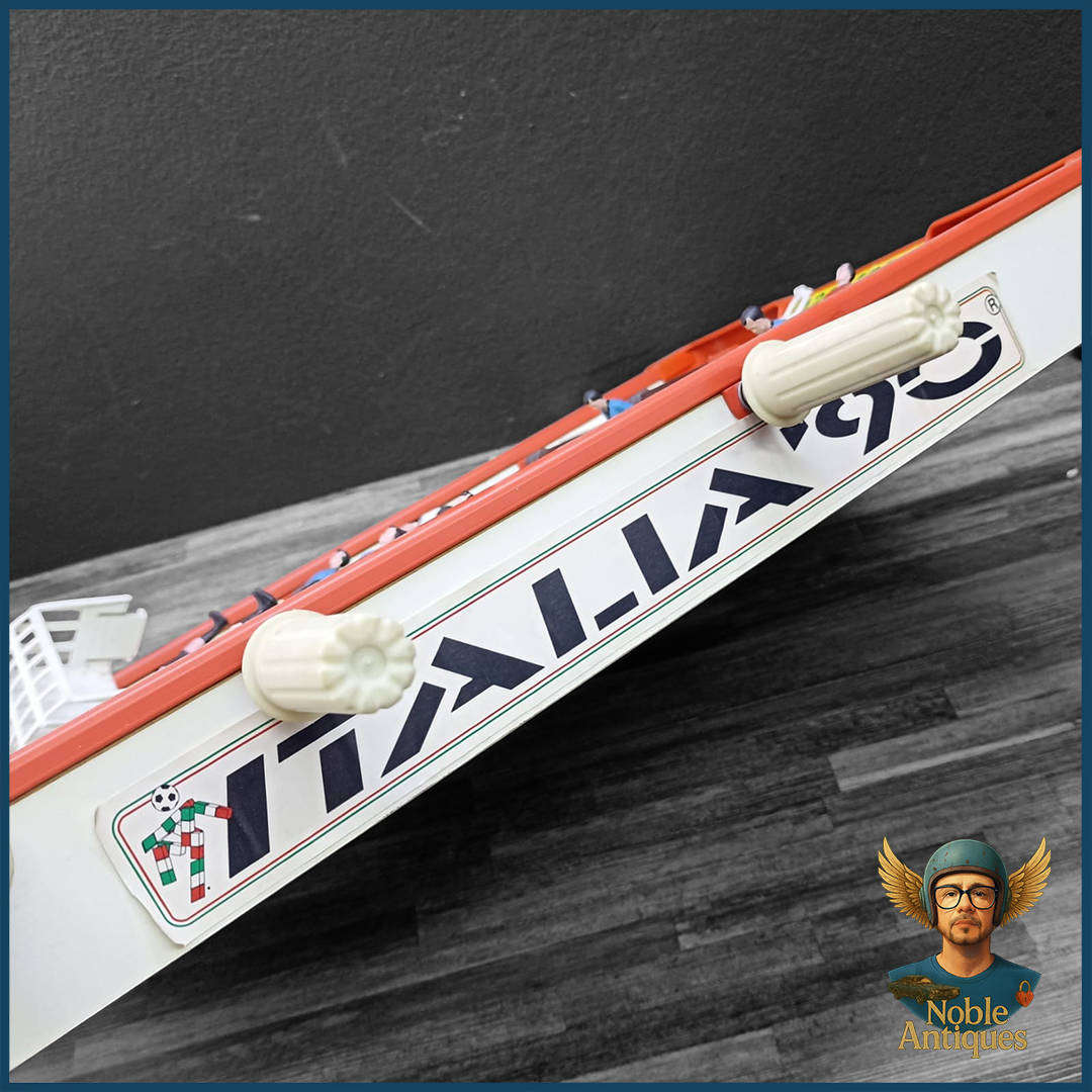 Large Vintage Arcofalc Milano Italia '90 Soccer Foosball Table Game