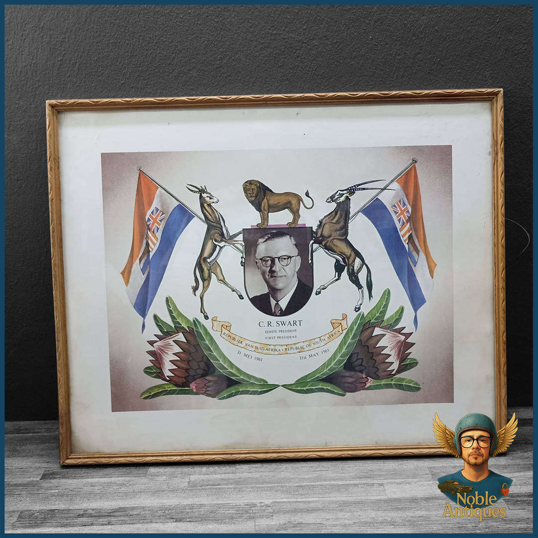 Commemorative The Republic Of South Africa President, President, C.r. Swart