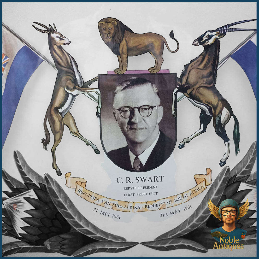 Commemorative The Republic Of South Africa President, President, C.r. Swart