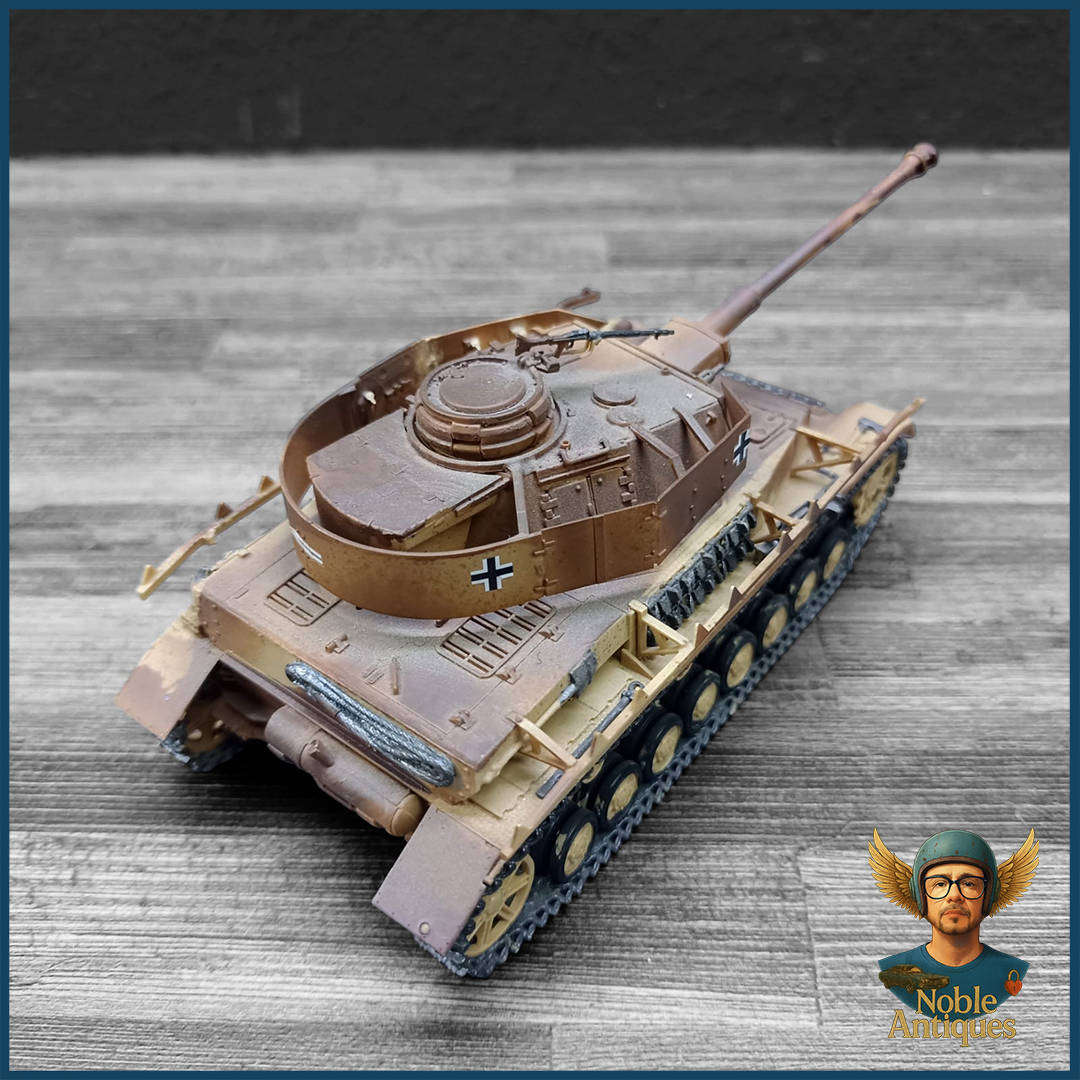 Highly Detailed model of a German Panzerkampfwagen IV (Panzer IV) Tank
