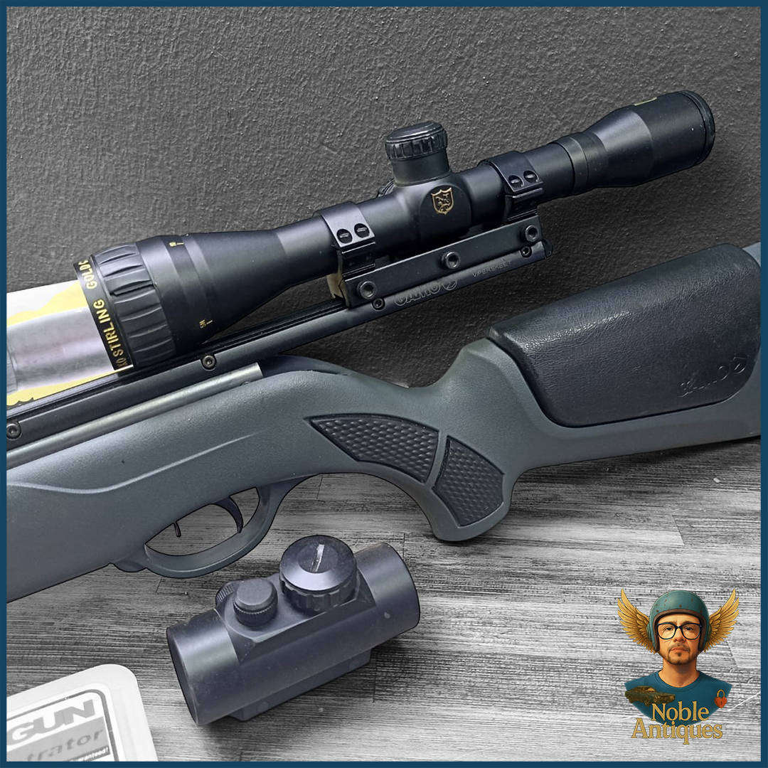 Gamo Viperskeet Cal. 4,5 (177) With Nikko Sterling Gold Crown Rifle Scope And Extras