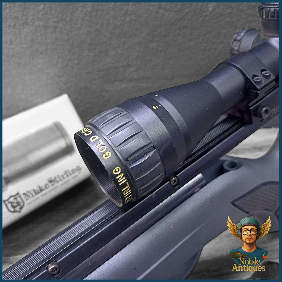 Gamo Viperskeet Cal. 4,5 (177) With Nikko Sterling Gold Crown Rifle Scope And Extras