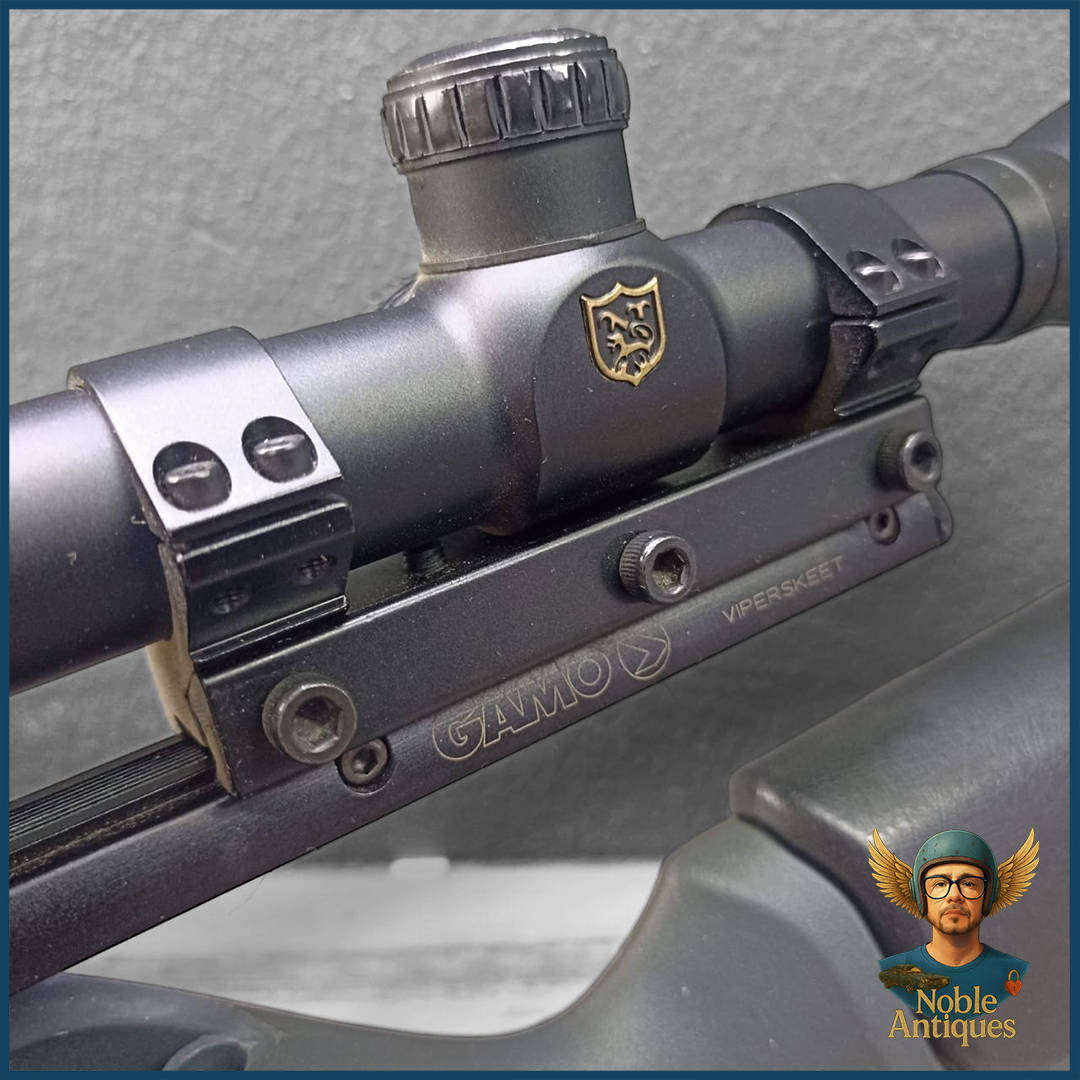 Gamo Viperskeet Cal. 4,5 (177) With Nikko Sterling Gold Crown Rifle Scope And Extras