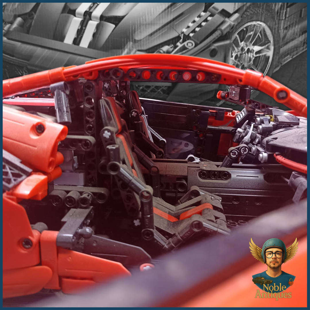 Original Boxed Cada  Master Series Italian Supercar Set (3236pc 1:8 Scale Set)