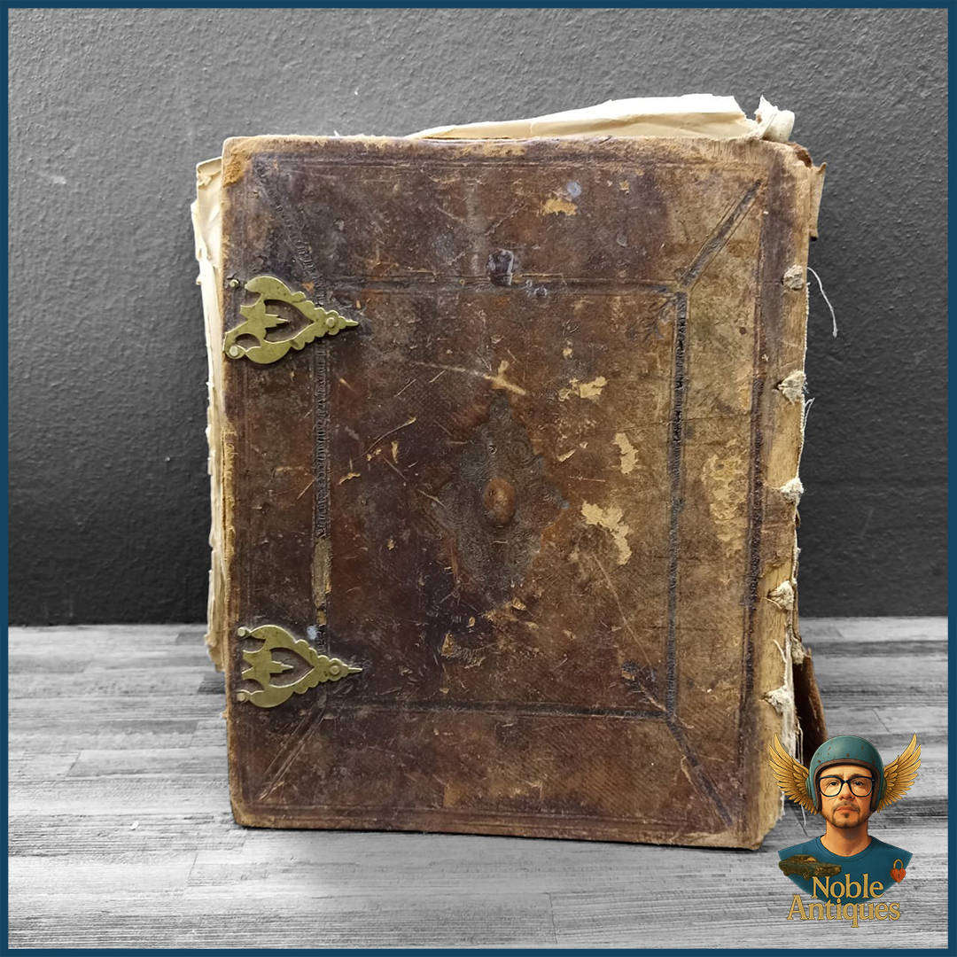 Large Antique Dutch Bible, Printed In 1846 By C. A. Thieme And J. F. Thieme In Arnhem