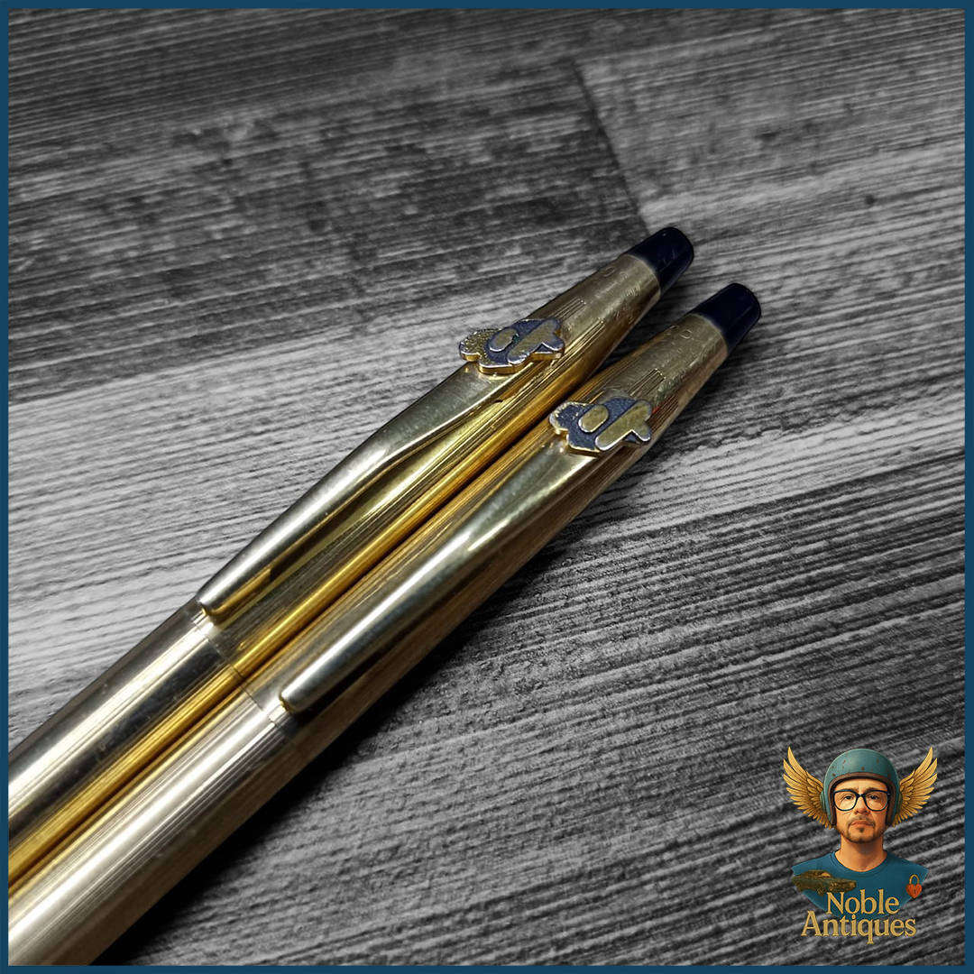 Vintage Cross 10K Rolled Gold Pen and Pencil Set
