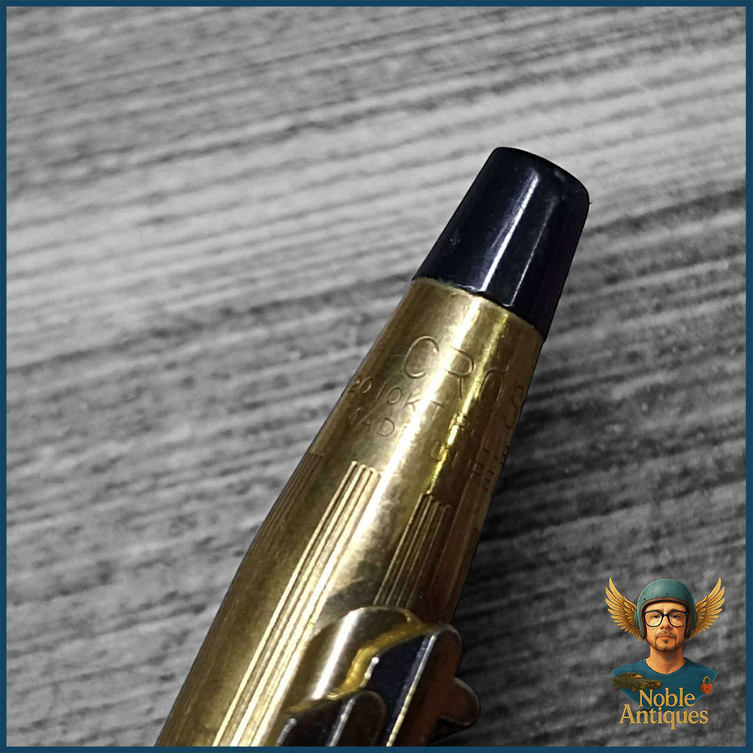 Vintage Cross 10K Rolled Gold Pen and Pencil Set