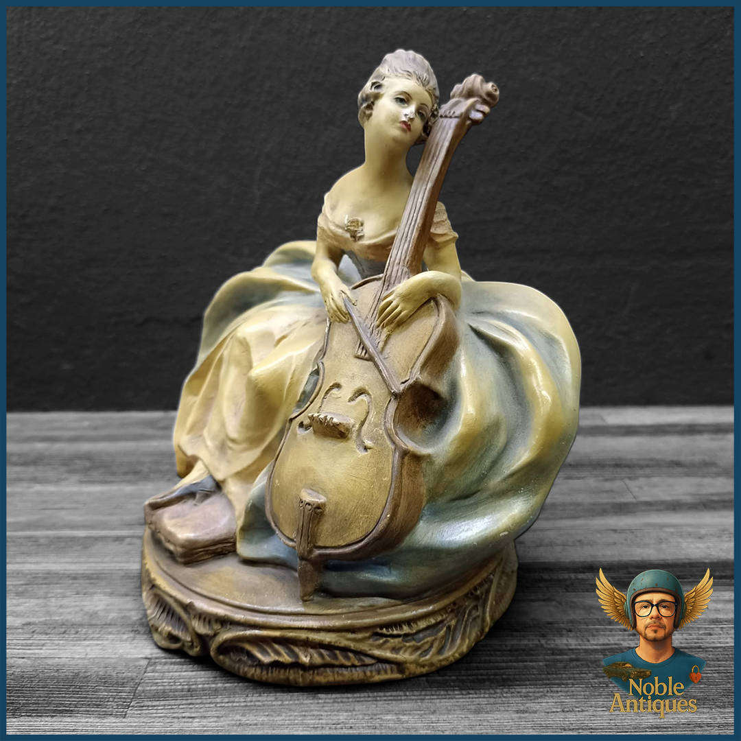 Vintage Italian Signed Guido Cacciapuoti Porcelain And Ceramic Figurine