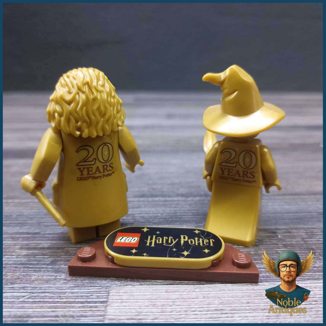 Rubeus Hagrid And Professor Minerva Mcgonagall Lego Minifigures From Harry Potter 20th Anniversary