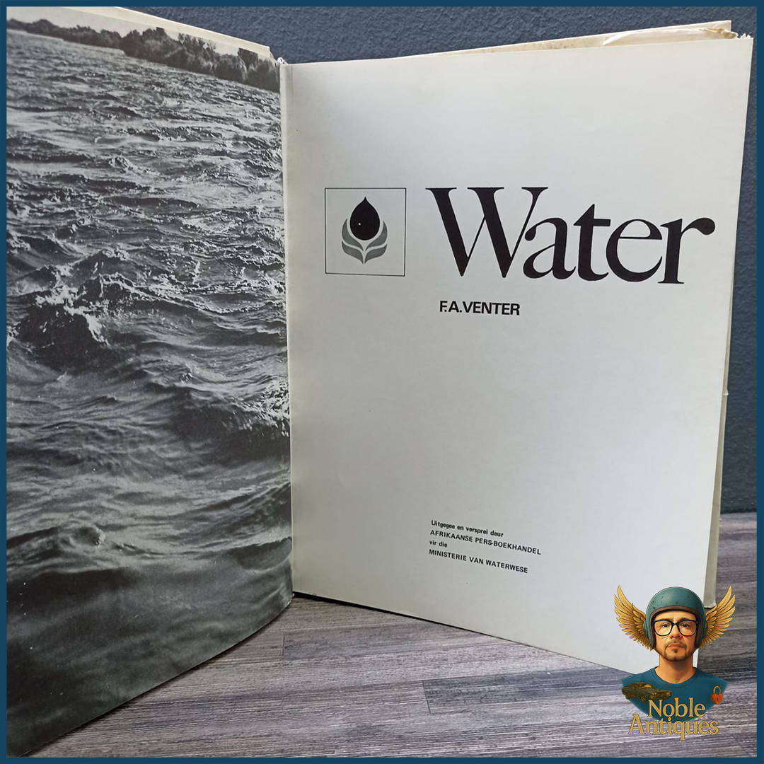 First Edition Water by F.A. Venter