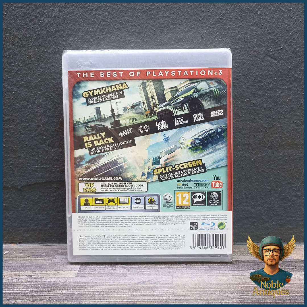 Factory Sealed Dirt 3 Sony PlayStation 3