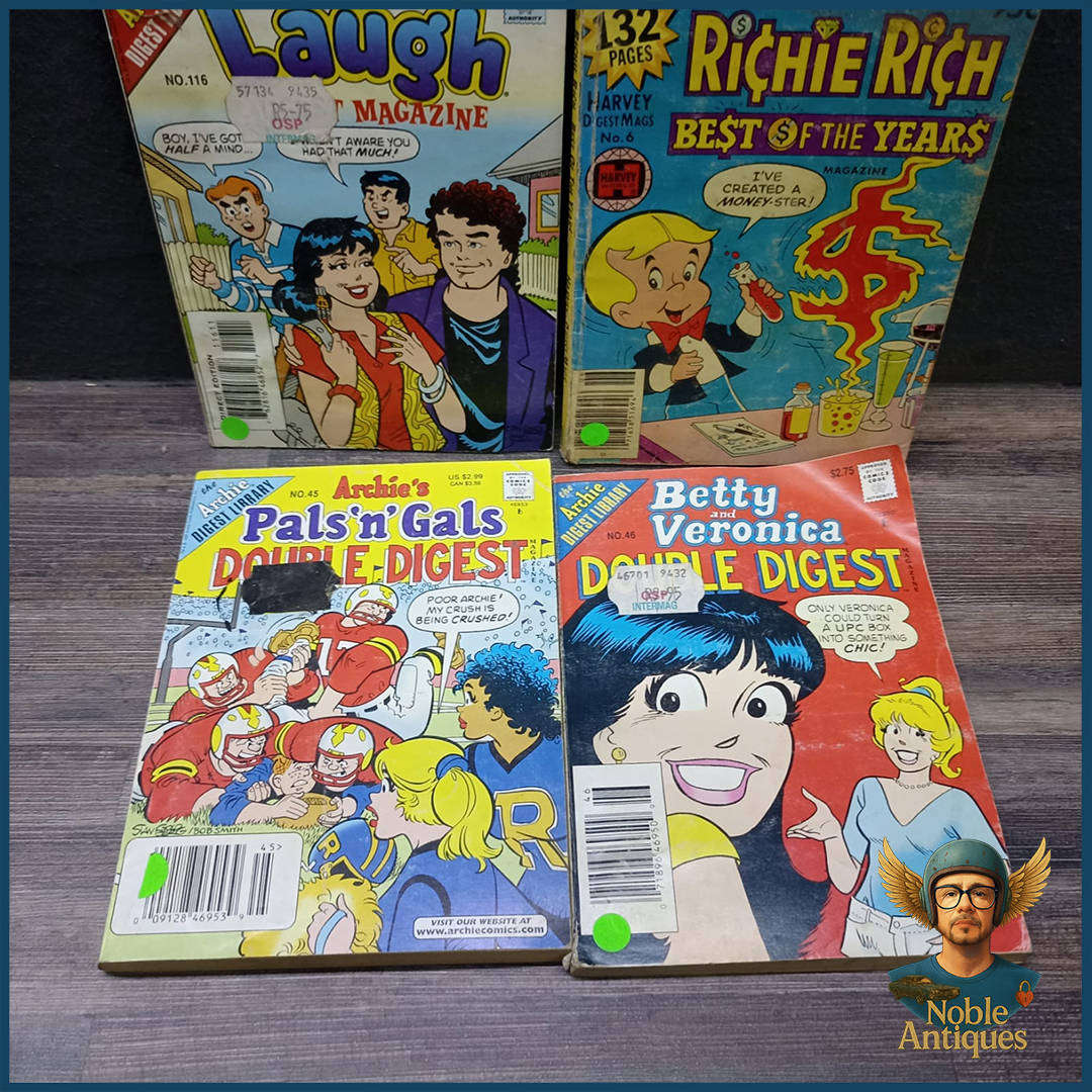 4 Small Comic Books
