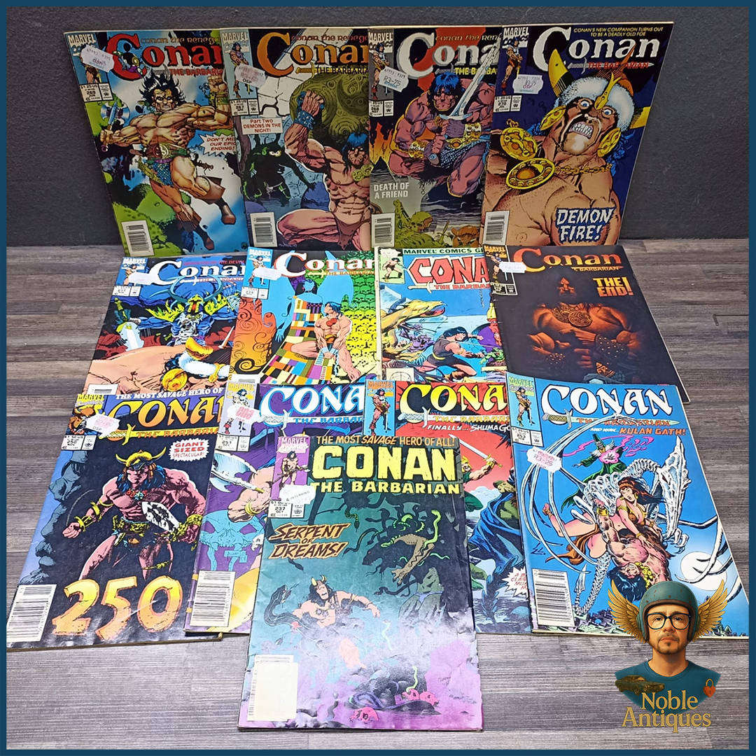 Vintage 1980s's Conan the Barbarian comic books Collection Set 2