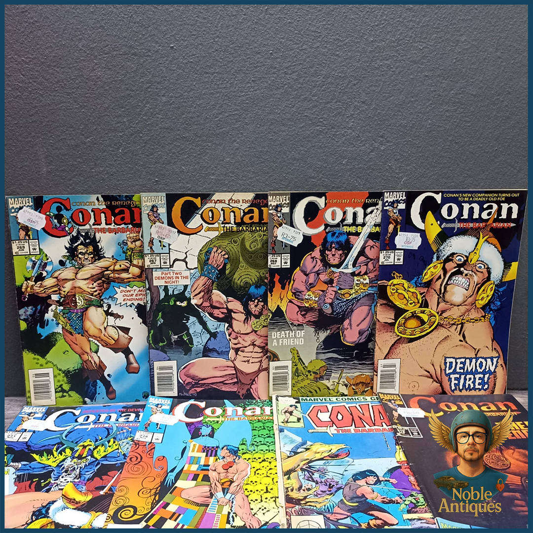 Vintage 1980s's Conan the Barbarian comic books Collection Set 2