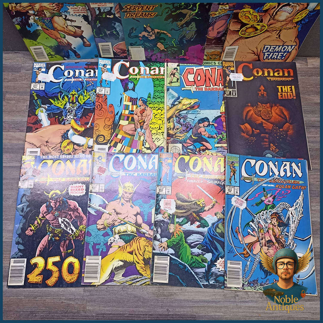 Vintage 1980s's Conan the Barbarian comic books Collection Set 2