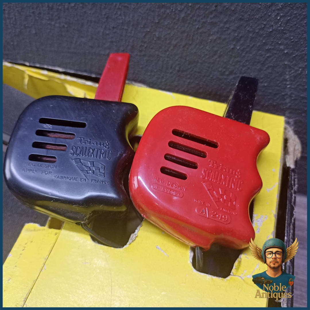 Vintage Scalextric slot car racing set, No Power Supply, Not Tested