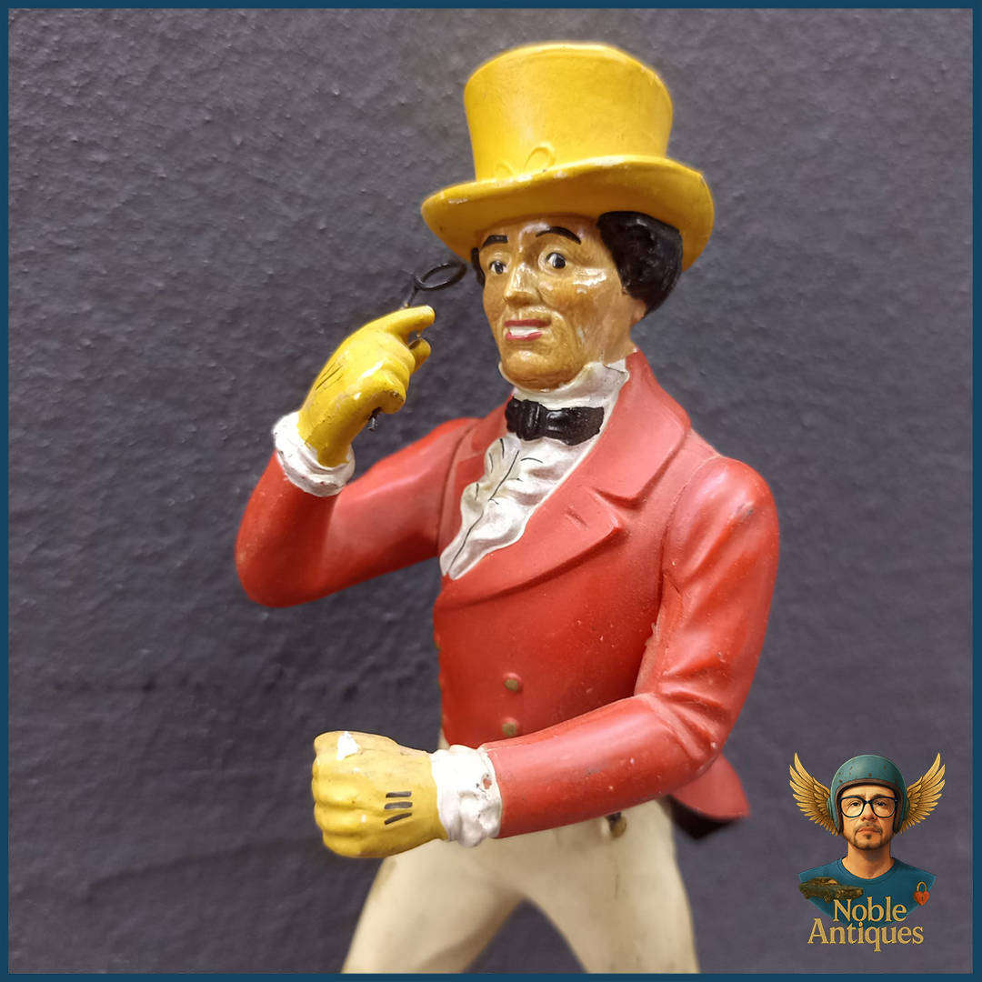 Vintage Promotional Figurine Of The Johnnie Walker "Striding Man"